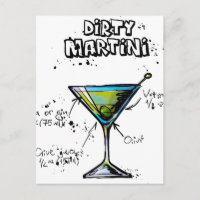 Dirty Martini Cocktail Recipe