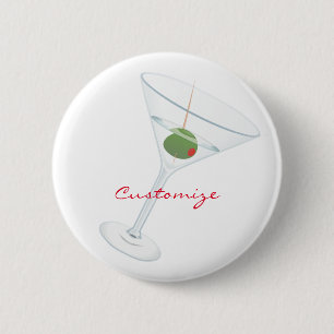 Dirty Olive Martini Thunder_Cove 2 Inch Round Button