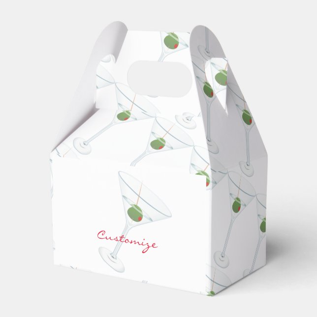 Dirty Olive Martini Thunder_Cove Favor Box (Front Side)