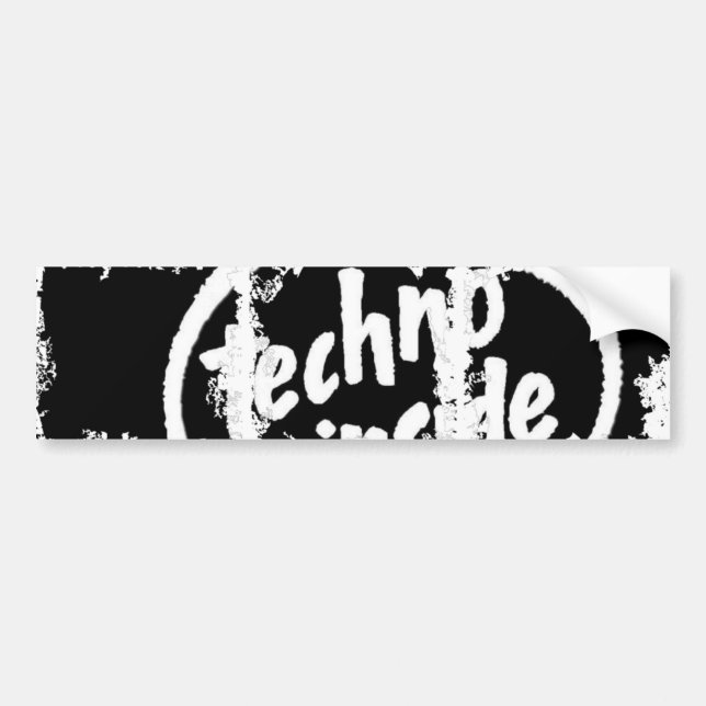 Dirty Photo Bumper Sticker (Front)