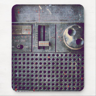 Dirty radio mouse pad