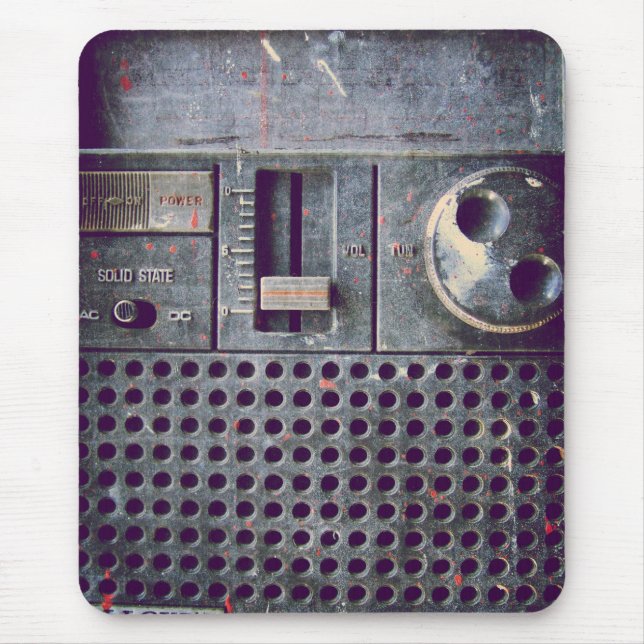 Dirty radio mouse pad (Front)