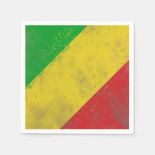 Dirty Rasta Stripes Napkin