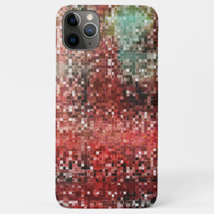 Dirty red small tile, faded and smudged? iPhone 11 pro max case