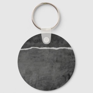 Dirty ripped paper keychain