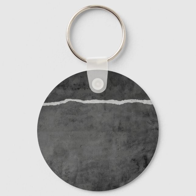 Dirty ripped paper keychain (Front)