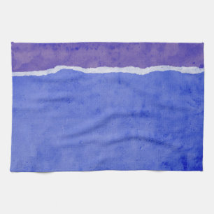 Dirty ripped paper kitchen towel