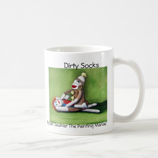 Dirty_Socks[1], Dirty Socks, By Leah Saulnier T... Coffee Mug (Right)
