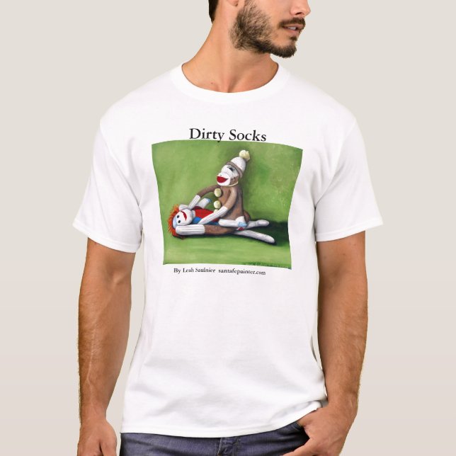 Dirty_Socks[1], Dirty Socks, By Leah Saulnier  ... T-Shirt (Front)