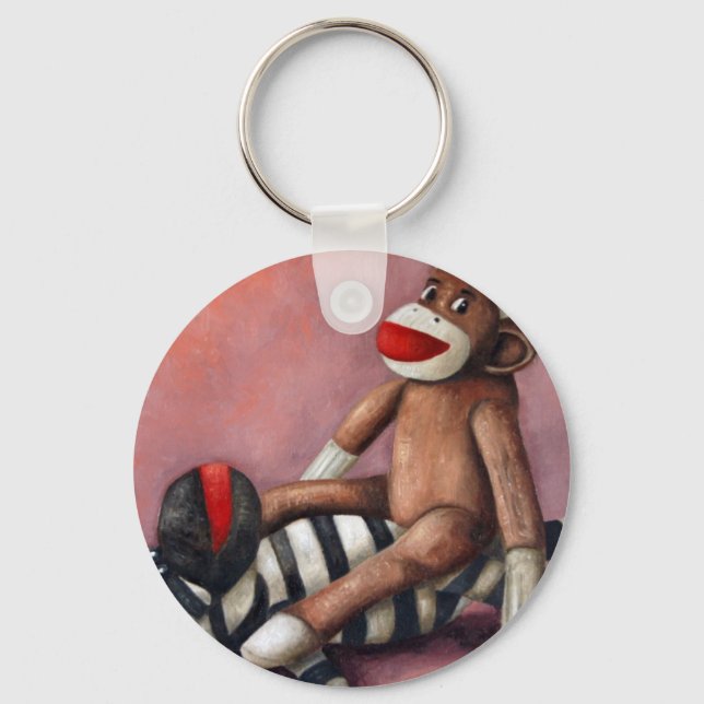 Dirty Socks 3  Playing Dirty Keychain (Front)