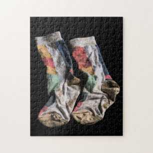 Dirty Socks Collection Jigsaw Puzzle