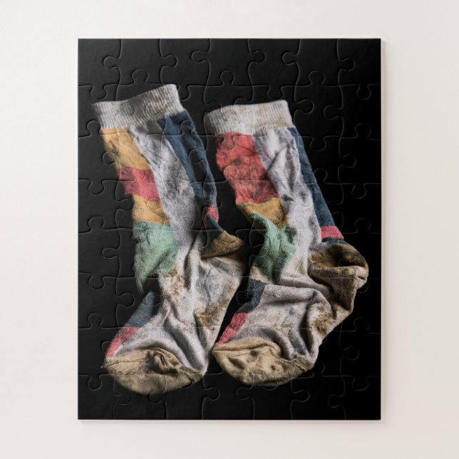 Dirty Socks Collection Jigsaw Puzzle (Vertical)