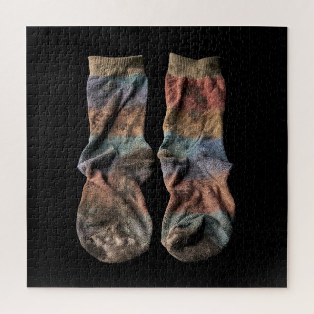 Dirty Socks Collection Jigsaw Puzzle (Vertical)