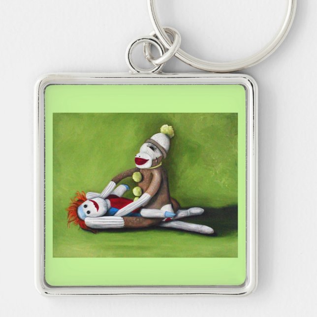 Dirty Socks Keychain (Front)