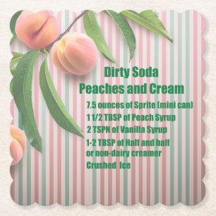 Dirty Soda Peaches Coaster