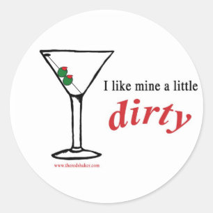 Dirty sticker