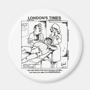 Dirty Underwear & Hospitals Funny Gifts & Tees Magnet