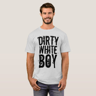 DIRTY WHITE BOY 70s/80s T-SHIRTS