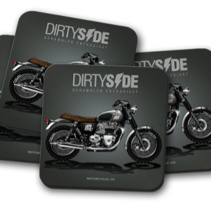 Dirtyside Motorcycle Coaster   Motorcycle Coaster 