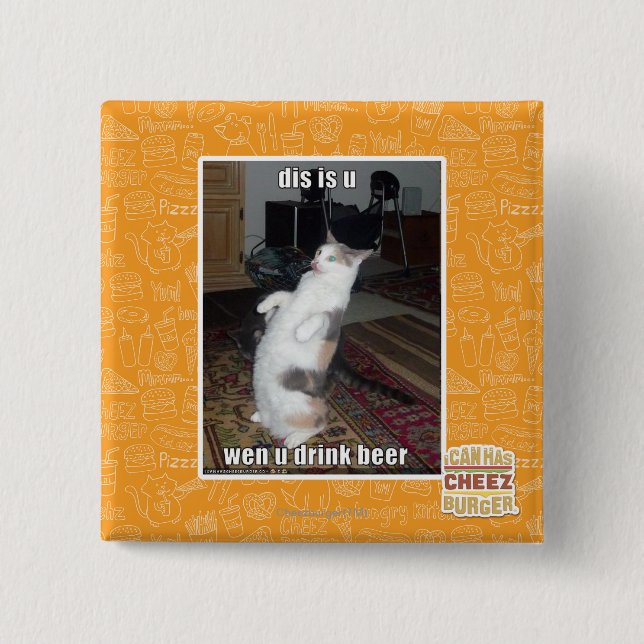 dis is u 2 inch square button (Front)
