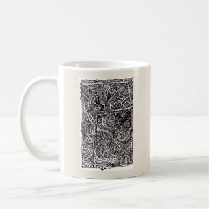 Dis-junction, Ink drawing Coffee Mug