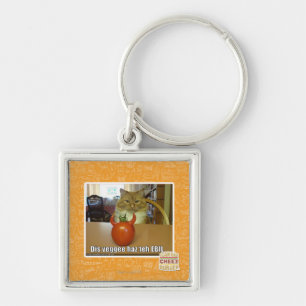 Dis veggee haz the EBIL Keychain