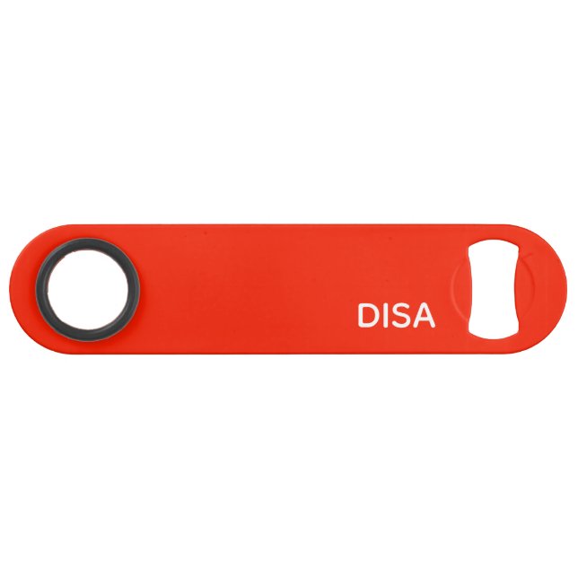 Disa Red colour name Bar Key (Front (Horizontal))