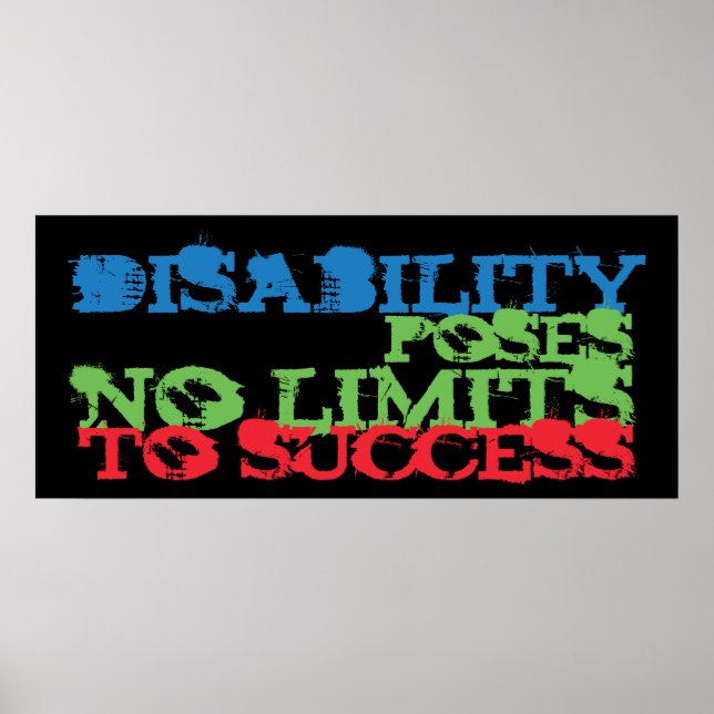 Disability Awareness Poster (Front)