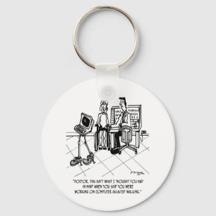 Disability Cartoon 1795 Keychain