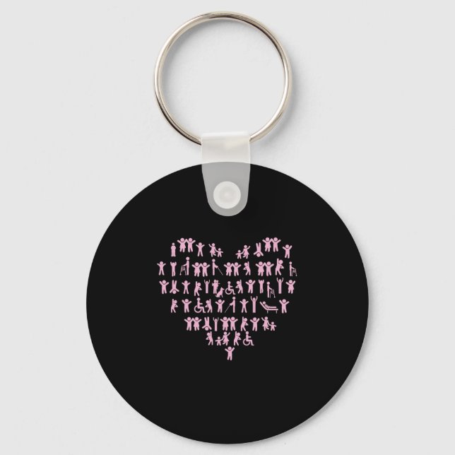 Disability Disabilities Awareness Keychain (Front)