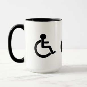Disability Disabled Symbol Mug