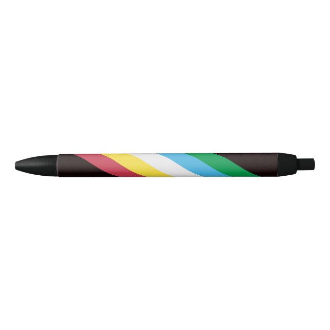 Disability Pride Black Ink Pen (Front)