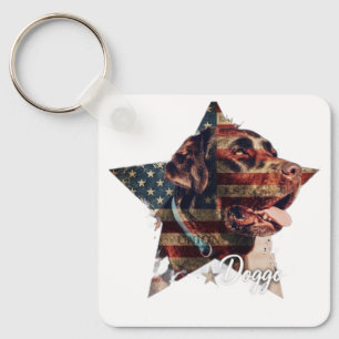 Disability Pride day dog lovers Keychain