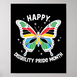 Disability Pride Disabled Pride Month Disability P Poster
