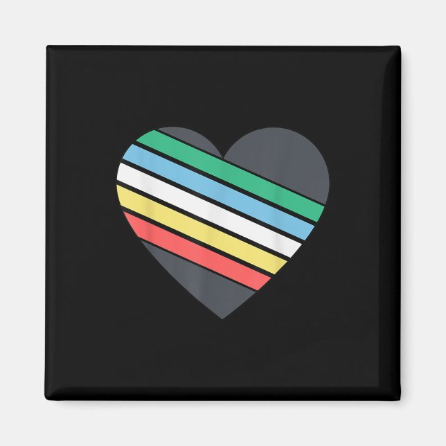 Disability Pride Flag July Disabled Pride Month Aw Magnet (Front)
