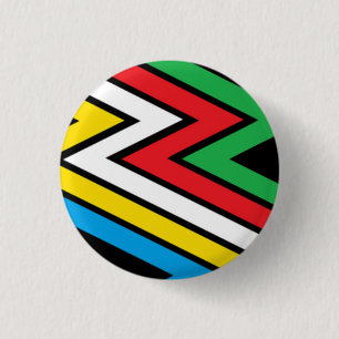 Disability pride flag keychain 1 inch round button