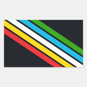 Disability pride flag sticker