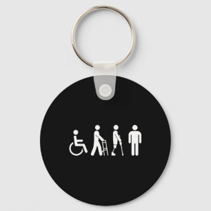 Disability Pride Month Advocate Gift Different Abi Keychain