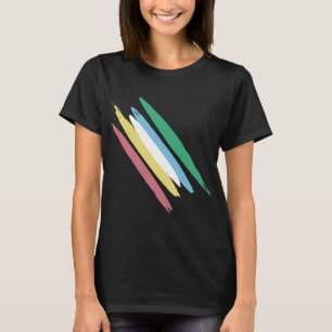 Disability Pride Month Of July Awareness Colours T-Shirt