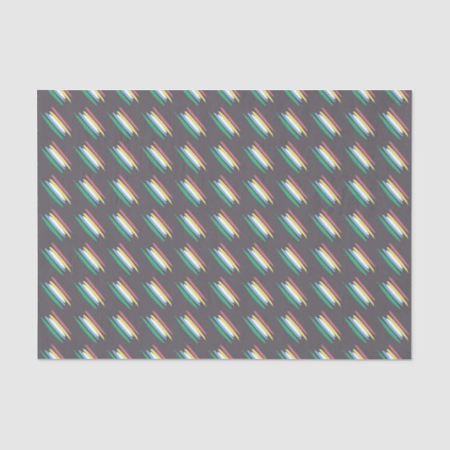 Disability Pride Month Of July Awareness Colours Tissue Paper (Front)