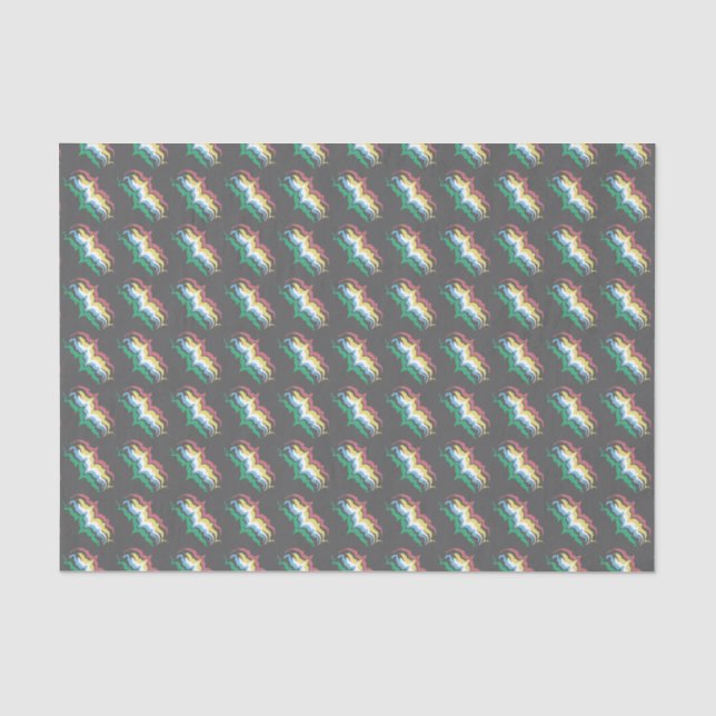 Disability Pride Month Of July Awareness Colours Tissue Paper (Front)