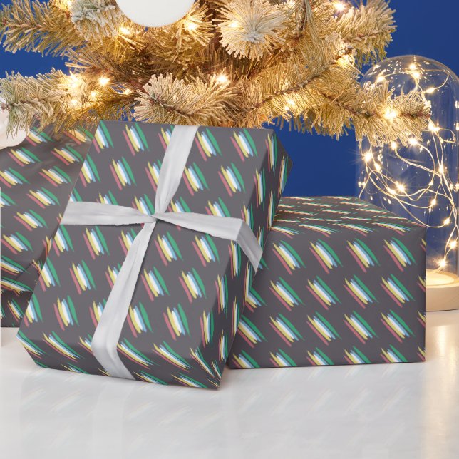Disability Pride Month Of July Awareness Colours Wrapping Paper (Holidays)