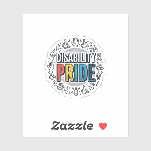 Disability Pride Vintage Inclusive Awareness Shirt (Sheet)