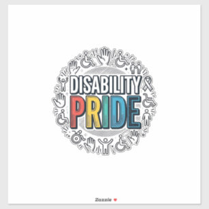 Disability Pride Vintage Inclusive Awareness Shirt