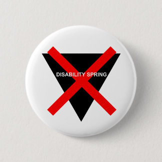 Disability Spring 2 Inch Round Button