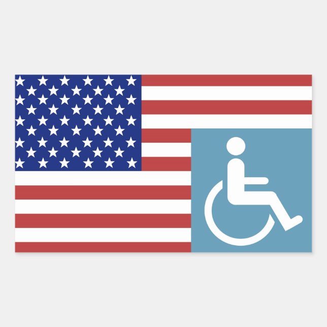 Disabled American Veteran Sticker (Front)