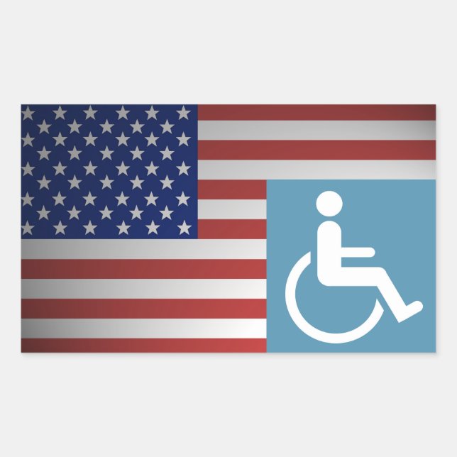 Disabled American Veteran Sticker (Front)
