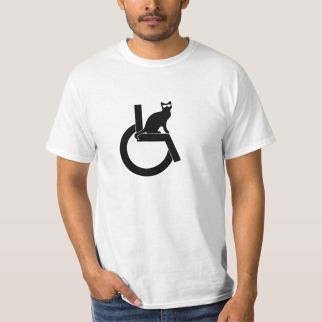 Disabled Cats Are Cool T-Shirt (Front)