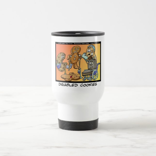 Disabled Cookies Travel Mug (Center)