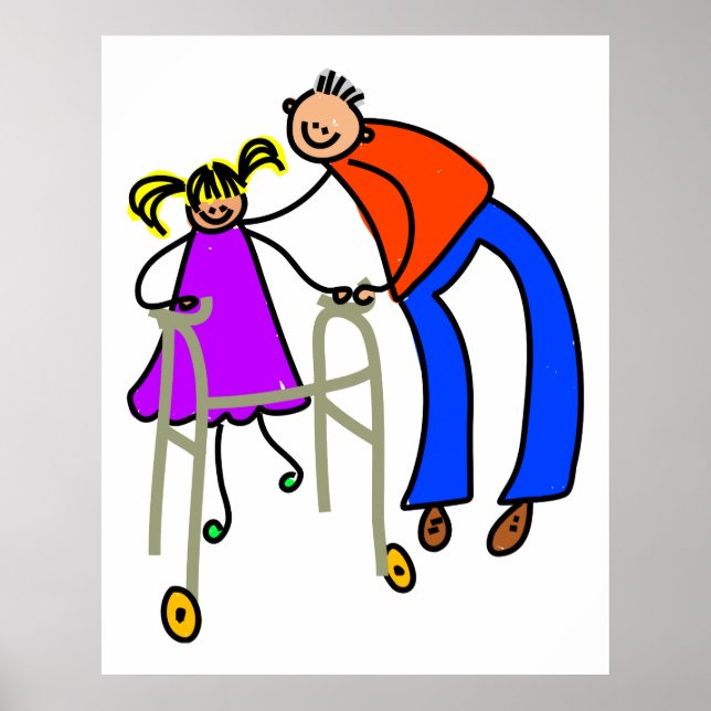 Disabled Girl Poster (Front)